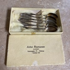 Antique Danish Demitasse Spoons From 1900s-1920s picture