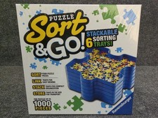 Ravensburger Puzzle Sort & Go 6 Stackable Sorting Trays picture