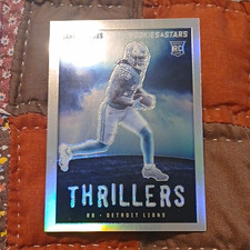 Panini 2023 Rookies & Stars Thrillers Silver Prizm Jahmyr Gibbs RC #TH-11 picture