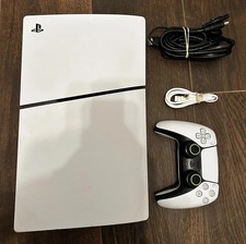 Sony PS5 Slim Digital Edition 1TB Video Game Console - White picture