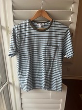 Frame Men's Classic Striped Pocket T-Shirt Size M picture