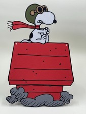 Peanuts 💥 Snoopy vs The Red Baron 3D Printed Sign, World War 1 Flying Ace, Art picture