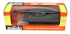 Vintage Solido 243  Military 1:50 char Leopard Tank Mint/ Boxed NRFB France picture