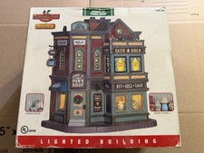 Lemax Coventry Cove Lighted Arbor St. Pawn Shop With Interior Scenes picture