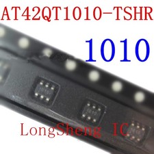 5PCS AT42QT1010-TSHR IC TOUCH SENSOR 1KEY SOT23-6 42QT1010 AT42QT1010 New *pt picture