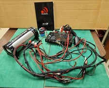 Massive Audio EQ7 7-Band Equalizer Rockford Fosgate Digital Capacitor Kit Wires picture