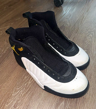 Jordan Jumpman Pro OG Taxi Men’s Sneakers Black/White/Gold 906876-032 (NO LACES) picture