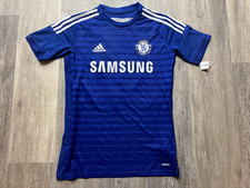 NWT Vintage Adidas Chelsea FC EPL Eden Hazard Soccer Football Jersey Size S picture