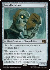 MTG Metallic Mimic [Marvel Super Heroes Commander] Near Mint Magic picture