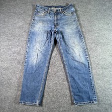 Levi's 550 Jeans Men's 34x30 Blue Denim Medium Wash Relaxed Fit Tapered Everyday picture
