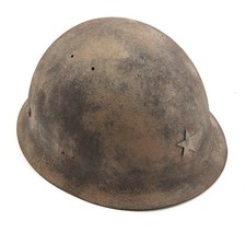 Japanese WW2 Army Helmet Hand Aged picture