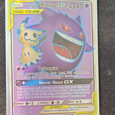 The Pokémon Company Gengar & Mimikyu GX TAG TEAM 164/181 Holo UR Eng 2019 picture