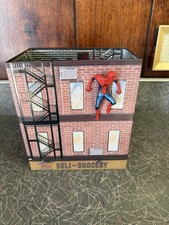 Spider-Man Brand New Day Wall Crawler Tin Deli Building Popcorn Bucket New : ) picture