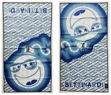 💣Extremely Rare Bettinardi Blue Chicago Sky Bomb Tour Limited Players Towel💣 picture