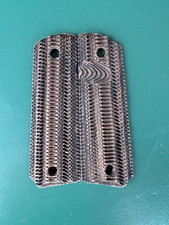 1911 BLACK WALNUT Wooden Alien Grips picture