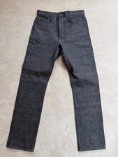 New - Gustin Jeans - Zimbabwe Denim - Steel - Vintage Straight Fit 33 X 32.5 picture
