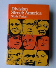 Division Street America By Studs Terkel First Printing Vintage Chicago 1967 picture