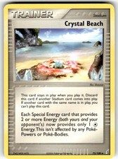2006 Pokemon CG Crystal Beach 75/100 picture