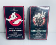 Ghostbusters VHS 2 Pack 1 & 2 Murray Akroyd Fully Tested And Working *Read* picture