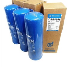 3 pack Donaldson Blue DBB8666 4 Micron Fuel Filter picture