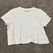 Madewell Basic White T-Shirt XL picture