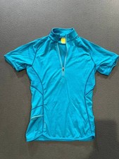 Icebreaker GT 150 Merino Wool Ultralite Women's 1/4 Zip Shirt Blue M A011168 picture