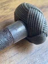 Antique/VTG Swaine & Adeney Whip Riding Crop 38” London Hallmarks Silver Collar picture