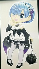 REM RE ZERO V2 DECAL ANIME 6