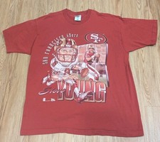 Vintage 1996 San Francisco 49ers Steve Young Caricature Pro Player XL RARE Shirt picture