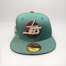 New Era Winnipeg Jets Heritage Classic Throwback Edition 59Fifty Fitted 7 1/4 picture