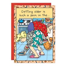 Humor Funny Getting Older Birthday Card Her Friend Oatmeal Studios  picture