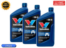 Valvoline 3 Quarts 4-Stroke ATV/UTV SAE 10W-40 Motor Oil 817263 3 x 1qt picture