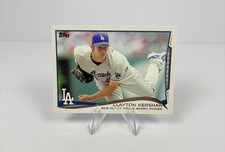 2014 Topps Clayton Kershaw #604 Cy Young Award Winner Dodgers picture