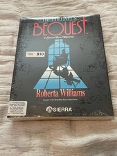 Vintage 80’s Sierra Colonel’s Bequest Roberta Williams Game Sealed Big Box PC picture