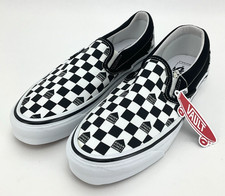 Size 9 M Dover Street Mkt x Vans Vault OG Classic Slip-On LX Black/White Checker picture