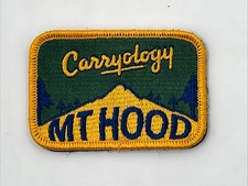 Carryology x Alpine Sea Co MT. HOOD Limited Edition Embroidered Morale Patch picture