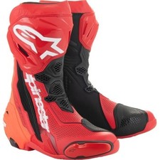 Alpinestars Supertech R Vented Boots 9 Bright Red 2220121-3029-43 picture