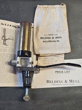 VINTAGE BELDING & MULL VISIBLE BLACK POWDER MEASURE Reloading  picture