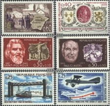 France 1627,1628,1629-1630, 1631,1632 (complete issue) unmounted mint / never hi picture