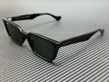 GUCCI GG1539S 001 Black Dark Grey Men's 55 mm Medium Sunglasses picture