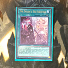 Konami Yu-Gi-Oh The Fallen & the Virtuous CH01-EN019 Ultra Rare Foil 1st picture