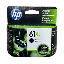 Genuine New HP 61XL CH563WN Black Ink Cartridge Exp 2026-2027 picture