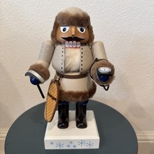 E.M. Merck Old World Christmas North Pole Explorerer Nutcracker KWO Germany Sign picture