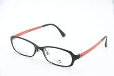 NEW INC VISION INC936 20OE MATTE BLACK RED AUTHENTIC EYEGLASSES 52-17 picture