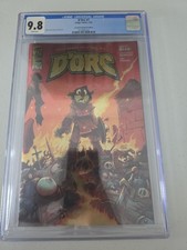 D'Orc #1 CGC 9.8 2nd Print Foil Cover NM/M New Slab picture