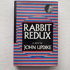 Vintage 1971 Rabbit Redux John Updike HC 1st Ed Dust Jacket Novel Knopf USA picture