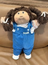 Ultra Rare 1983 Cabbage Patch Kids Doll Claire Black Signature Italian Papers  picture