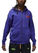 Nike Jordan Flight MVP Men’s Fleece Full Zip Hoodie (Light Concord) DQ7564-432 picture
