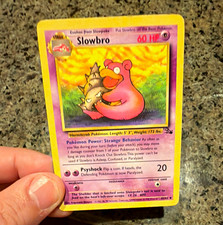 Wizards Pokemon Slowbro 43/62 Fossil Rare Holo Unlimited EN 1999 picture
