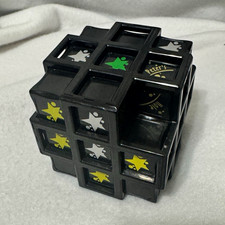 Vintage Peter’s Black Hole 3x3x3 Sliding Puzzle Cube Rare Brain Teaser picture